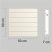 Elektrický keramický vykurovací panel so zásobníkom tepla - ClimaStar SMART TOUCH 800 W